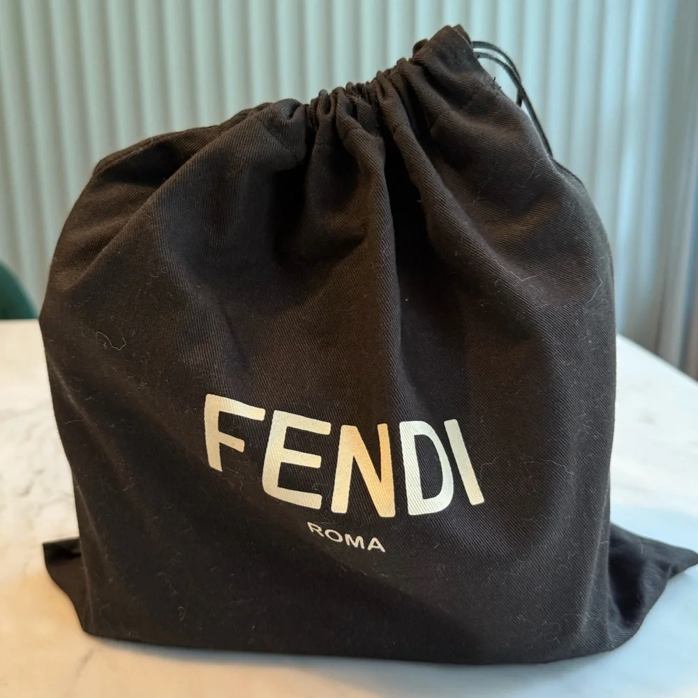 Fendi Kan I Small Leather Handbag - Picture 10 of 10